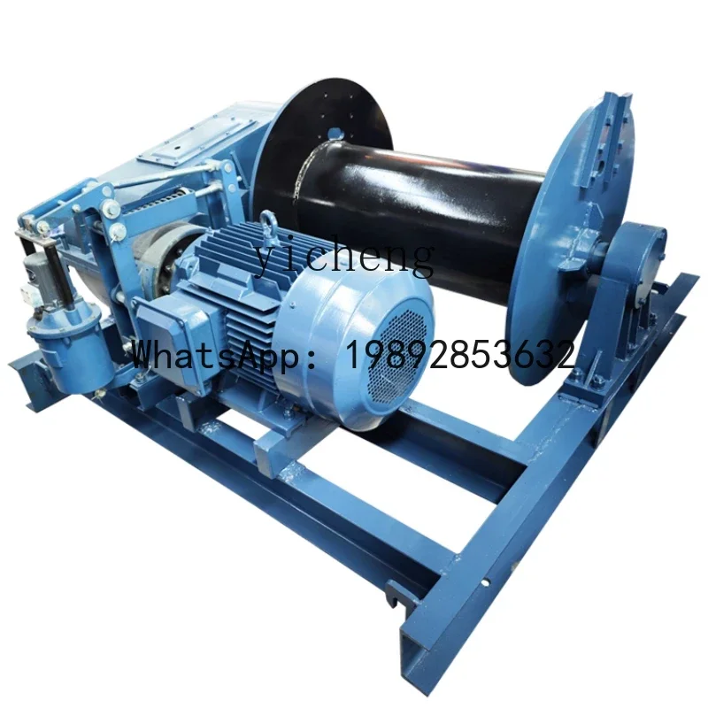 AB winch 1 ton 2t heavy duty electric 220v electromagnetic hydraulic  380V electric hoist hoist winch