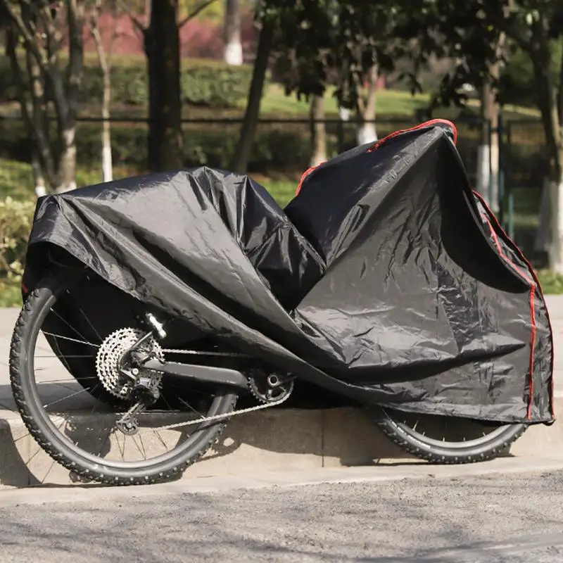 Bicycle Cover Outdoor Bicycle Storage Waterproof Outdoor Bicycle Cover UV Snow Wind Proof Storage Bag For Road Electric Bike