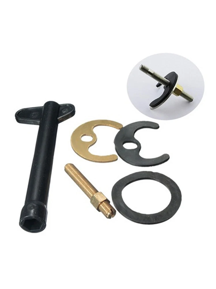 M8 Basin Washer Sink Monobloc Mixer Tap Fixing Fitting Kit Bolt Kitchen Bracket Hexagonal Wrench For Repairing Faucets