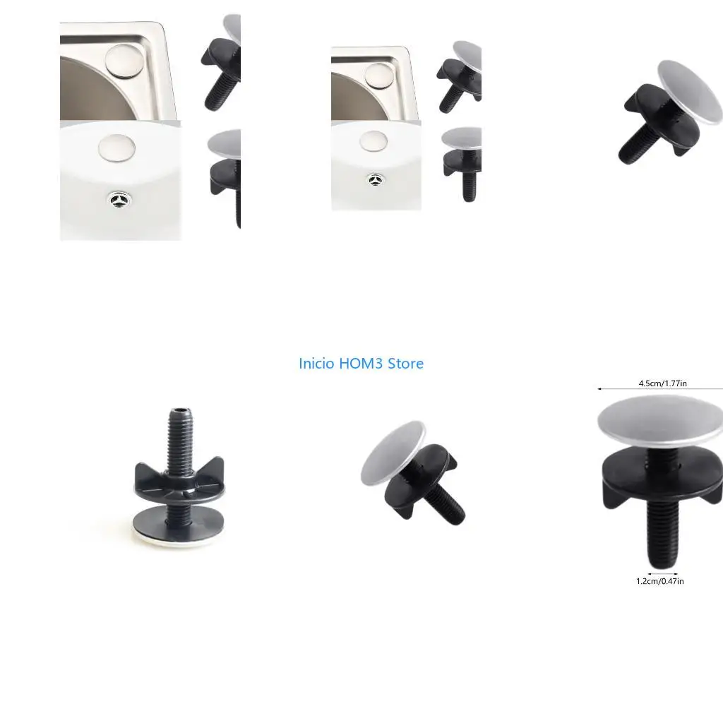 

A5YD Multipurpose Kitchen Supplies Sink Accessory Sturdy Stainless Steel Faucet Hole Covers Leakproof Prevention Designs