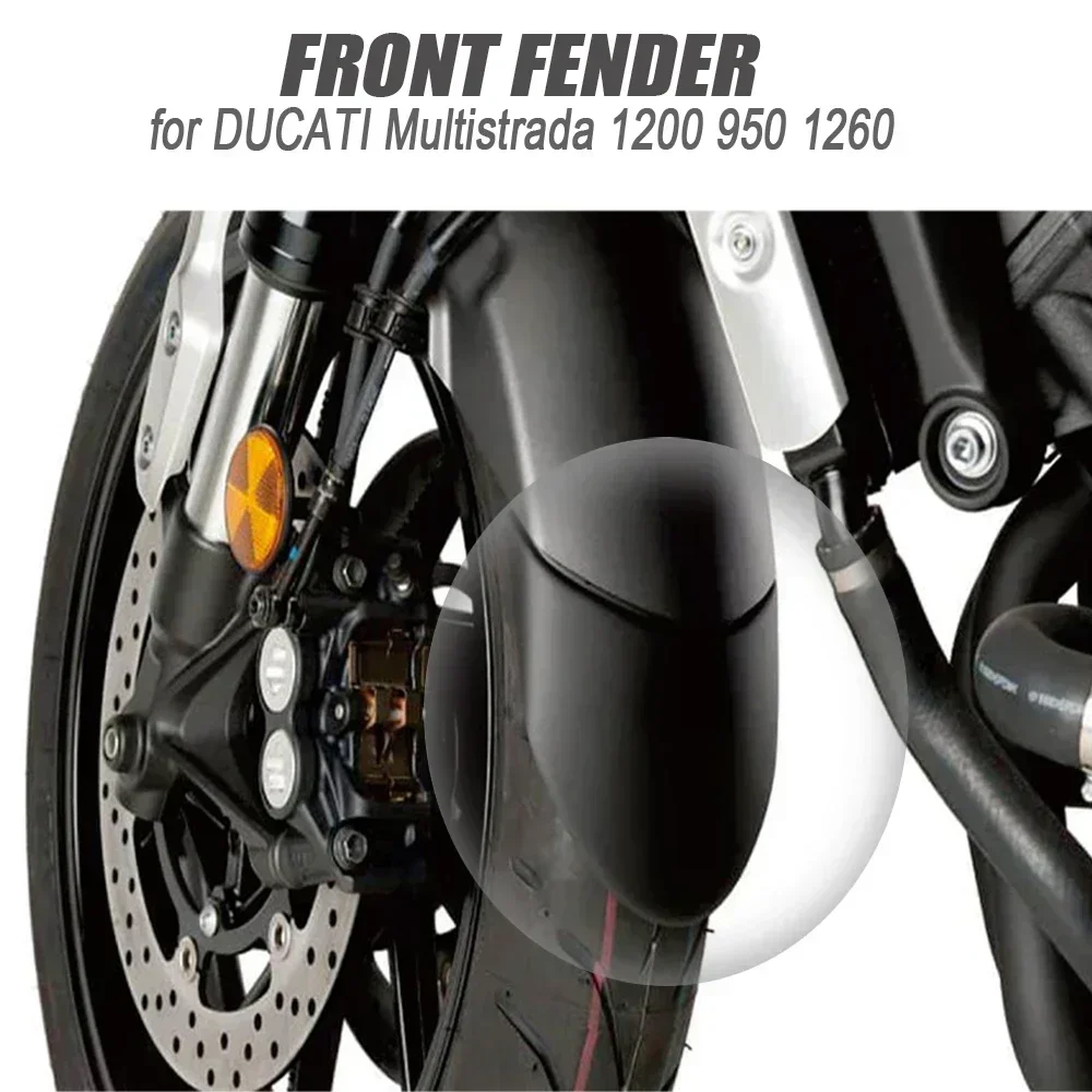 Motorcycle Extender Extension Fender For DUCATI Multistrada 1200 Enduro 950 1260 2017 2018 FOR Diavel 1260 Enduro 2019 2020 2021