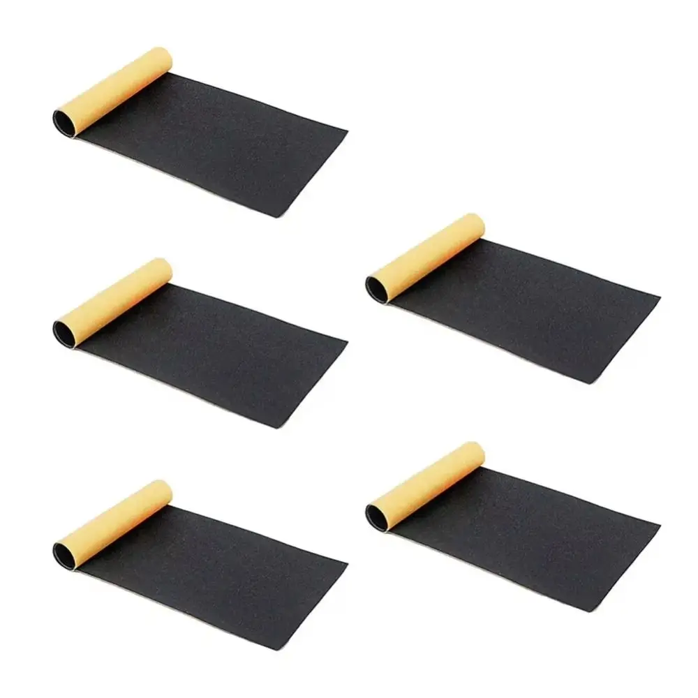 81x21cm Skateboard Sandpaper Waterproof Self-Adhesive Skateboard Anti-slip Stickers Bubble Free Wear-Resistant
