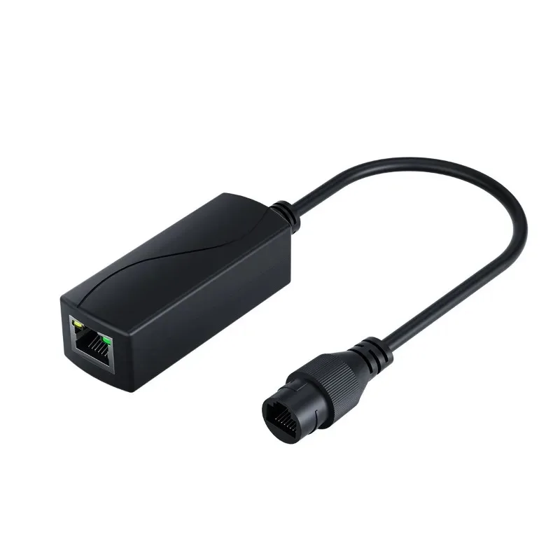 RJ45 Port Output 24V/1A, IEEE802.3af/at for Passive 24V Devices Gigabit PoE 48V To 24V PoE Converter