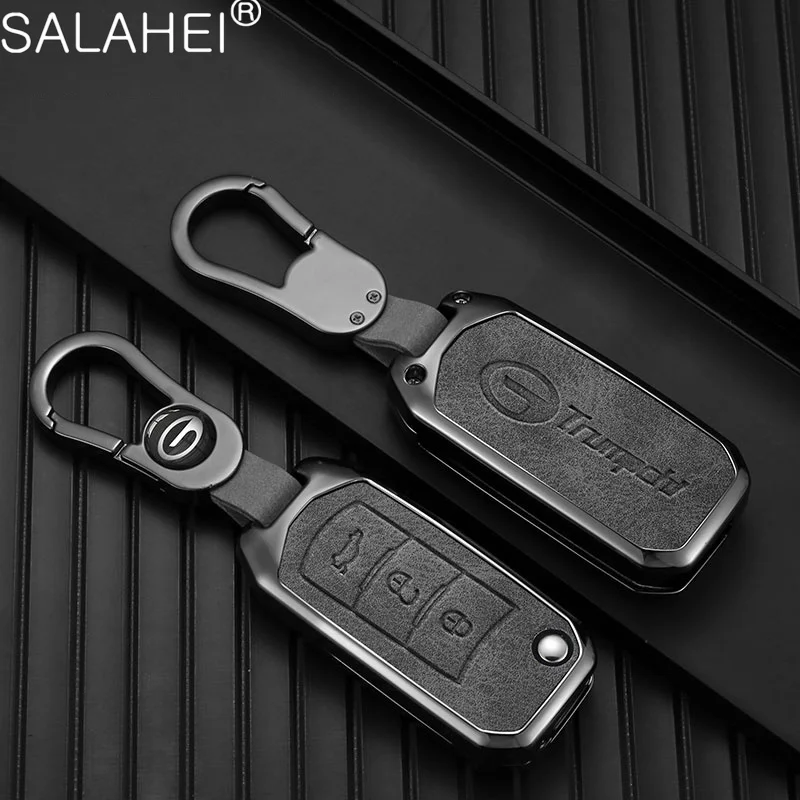 For GAC Trumpchi 2021 Empow J11 J12 J13 J14 J15 J16 GS8 Car Remote Key Case Keyless Protector Cover Shell Keychain Accessories