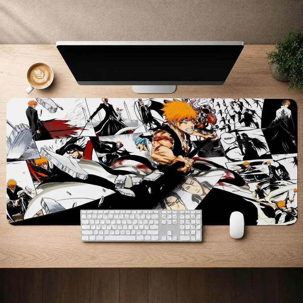 Bleach Mouse Pad Anti-Slip Rubber Base Extended Desk Mat For Gamers Office Computer Accessories