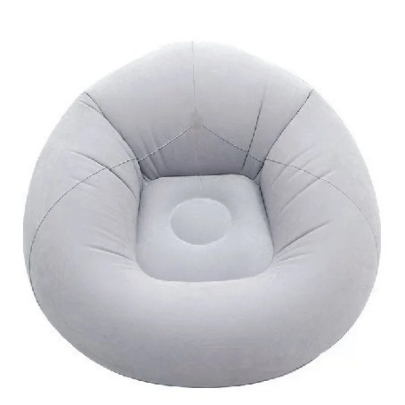Portable Inflatable Round Air Sofa Soft Lazy Lounge Chair Indoor Outdoor Camping Relax Seat - view 6