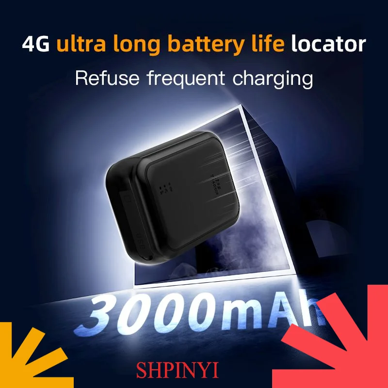 4G LTE GPS المقتفي للمركبات أسطول السيارات عمر البطارية الطويل المغناطيسي الولايات المتحدة في جميع أنحاء العالم SIM IOS/Android App GSM/GPRS/Beidou