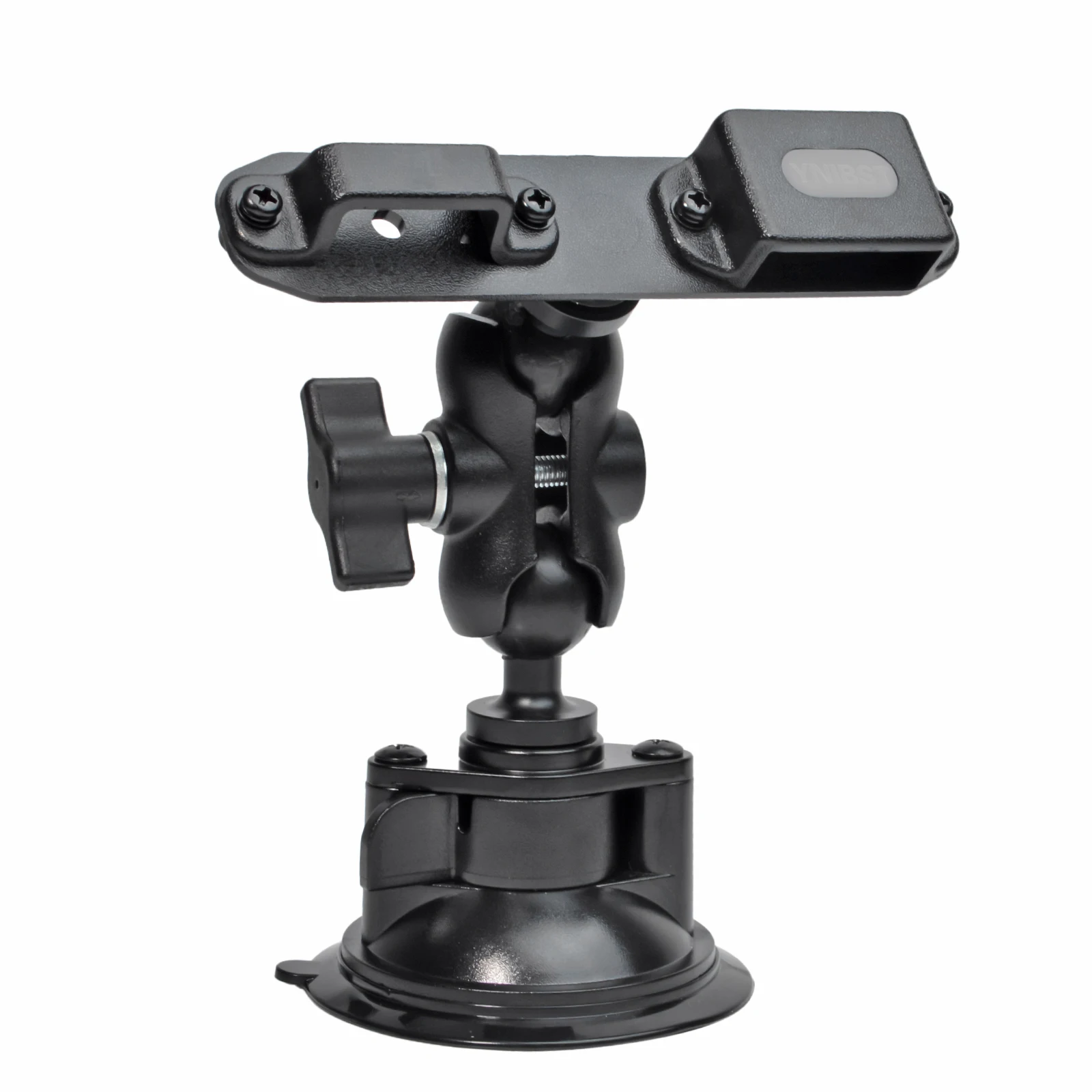 Car Suction Cup Walkie Talkie Mount,Speaker Mic Vehicle Holder,Radio Clip Holder for Motorola BaoFeng Handhelds Two Way Radios