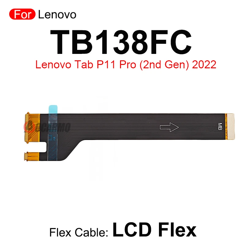 Conexión de pantalla LCD, placa principal, Cable flexible, piezas de repuesto para Lenovo Tab P11 Pro (2ª generación) 2022 TB132FU TB138FC