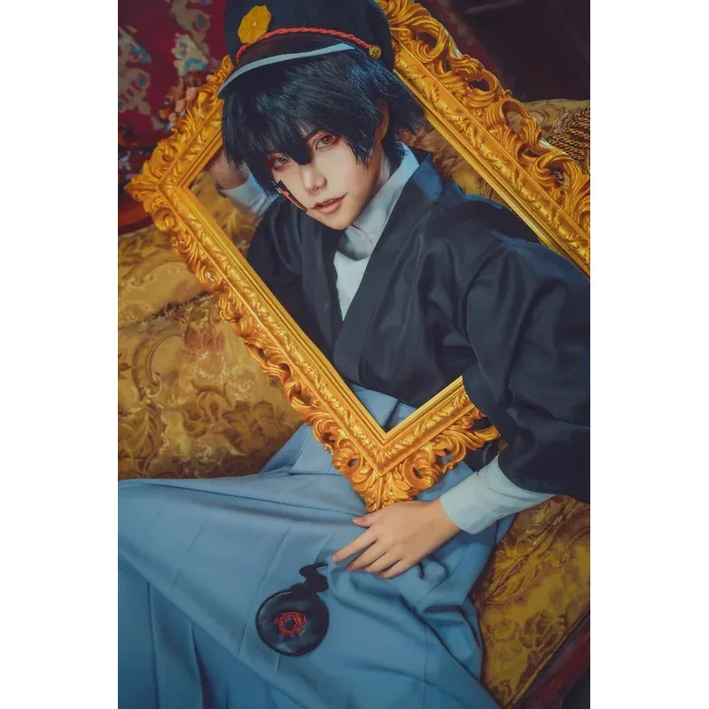 Toilet bound Hanako kun Yugi Tsukasa Cosplay Full Set Kimono Uniform Men Women Jibaku Shounen Halloween Party Costume jd;2
