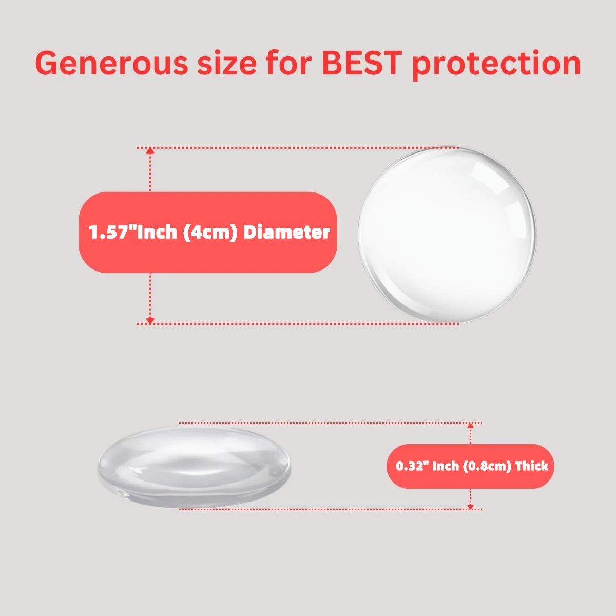 ملصق حائط مضاد للتصادم من المطاط الناعم من السيليكون لأثاث مقبض الباب خلف باب الثلاجة وسادة مضادة للتصادم