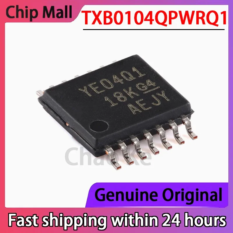 

5 шт. TXB0104QPWRQ1, двунаправленный преобразователь/преобразователь уровня TSSOP-14
