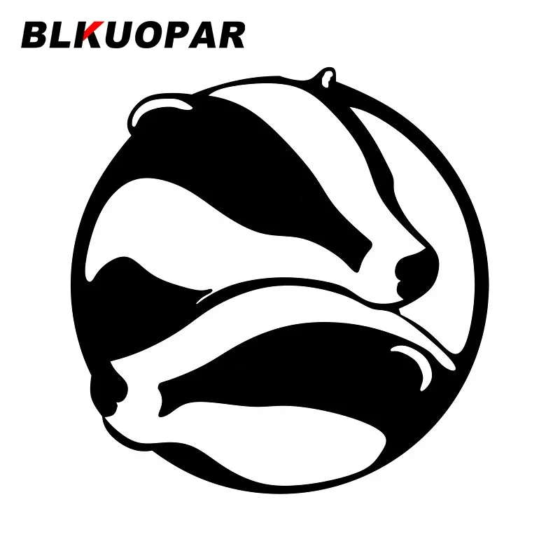 BLKUOPAR Badger Car Sticker Funny Scratch-proof Creative Decal Personality Fashionable Surfboard Tank Cap Decor Vinyl Car Wrap
