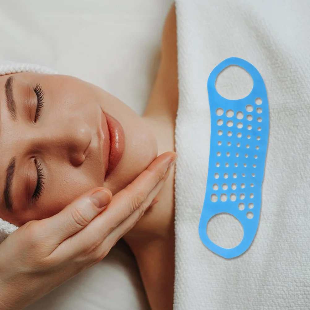 2 個のフェイスリフティングバンドシリコーンあごストラップネックリフトテープ顎シェイパー二重あごリデューサー顔の引き締め