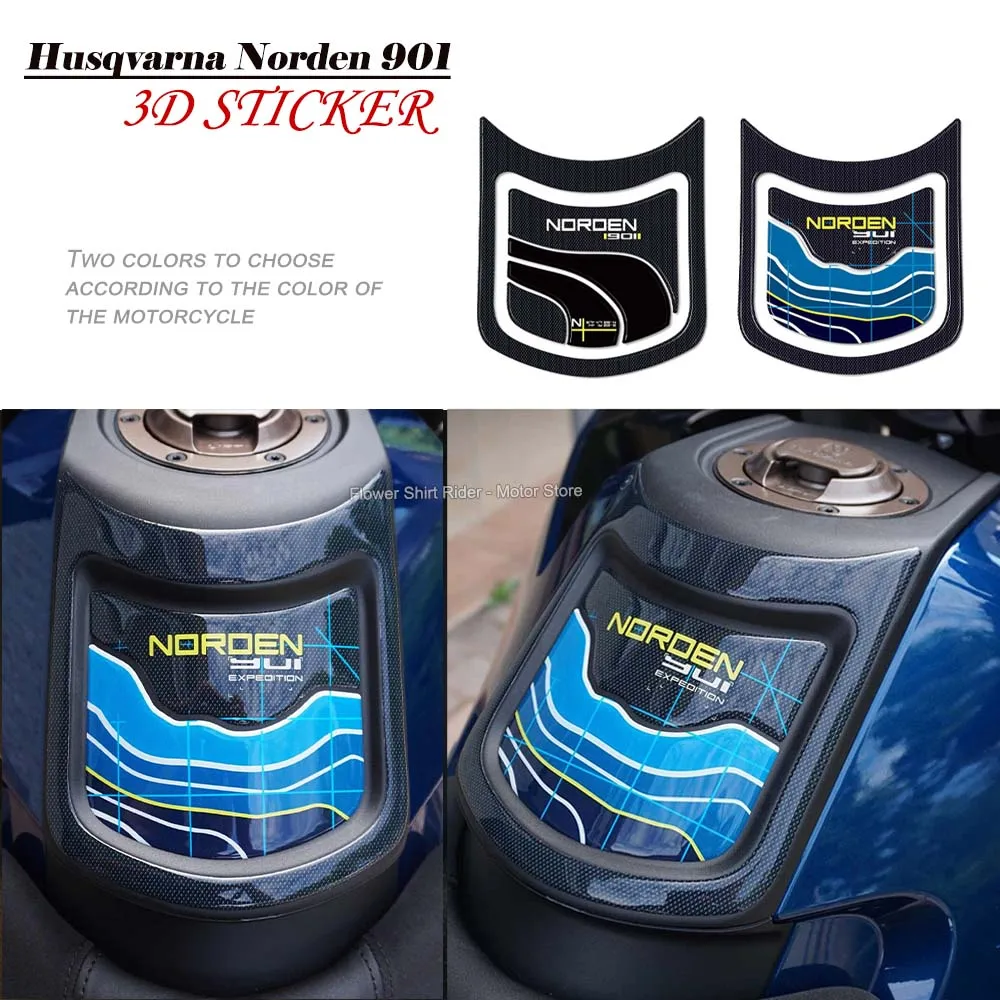 

3D Motorcycle Blower Sticker Waterproof Anti scratch stickers for Husqvarna Norden 901 2023