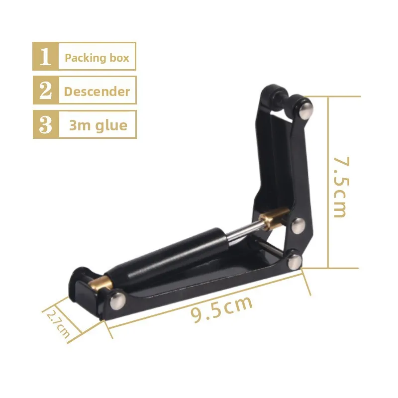 Piano hydraulic external professional piano cover slow drop anti-pressure device anti-clamp instrument accessories