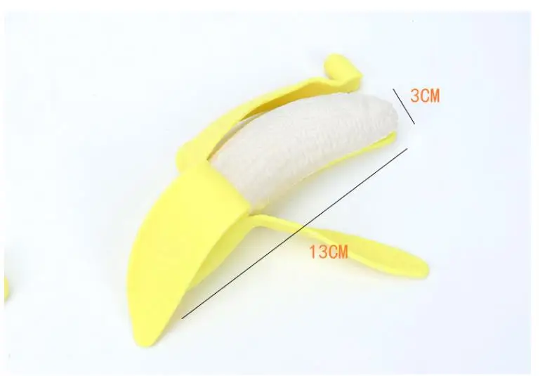 Schattig Fruit Squishy Stressballen Fidget Zintuiglijk Speelgoed Knijp Stress Hand Speelgoed Anti-Angst Banaan Rekbaar Langzaam Stijgend Speelgoed