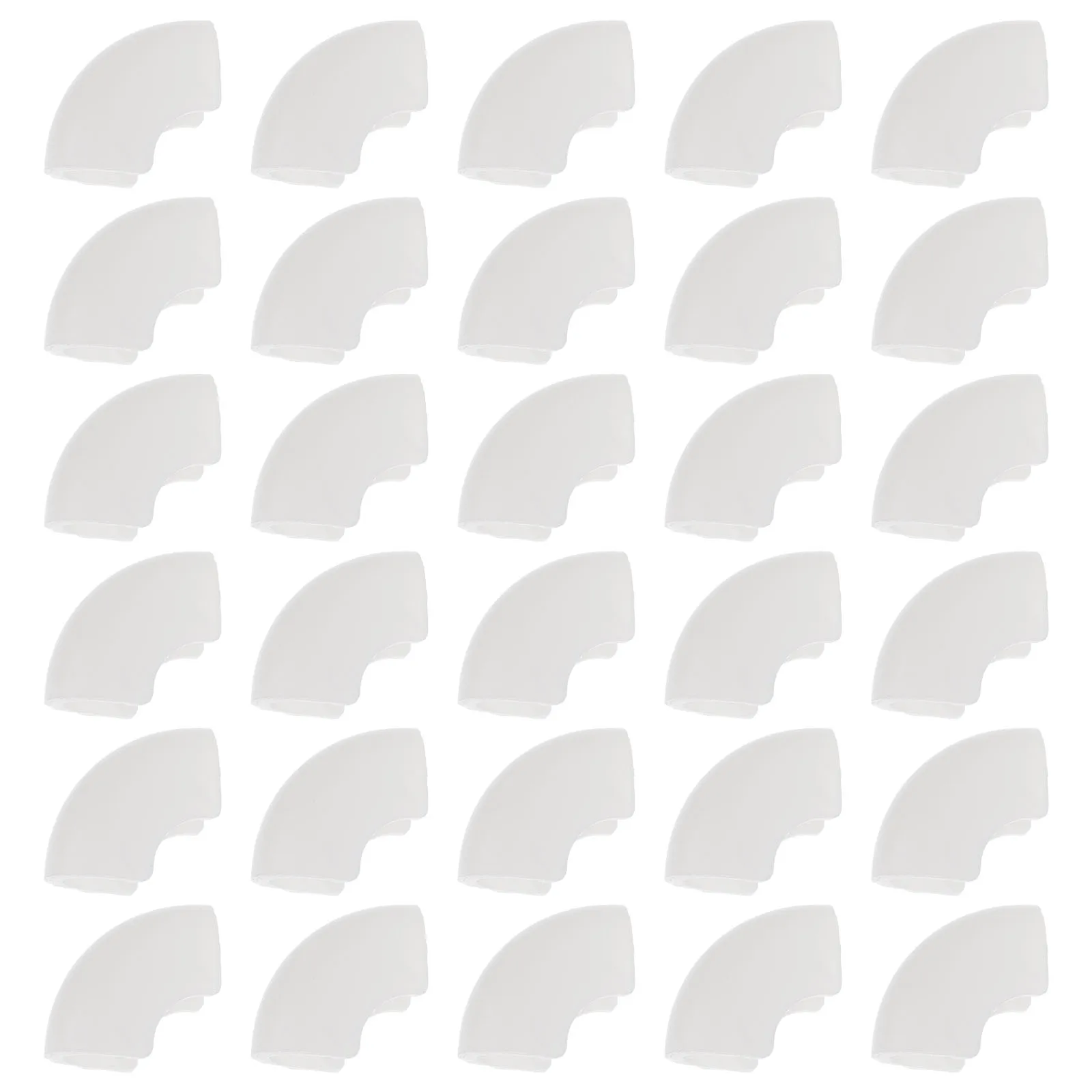 

30Pcs Chair Feet Covers Table Leg Protectors Anti-Skid Noise Dampening Durable Furniture Foot Pads Protective Covers