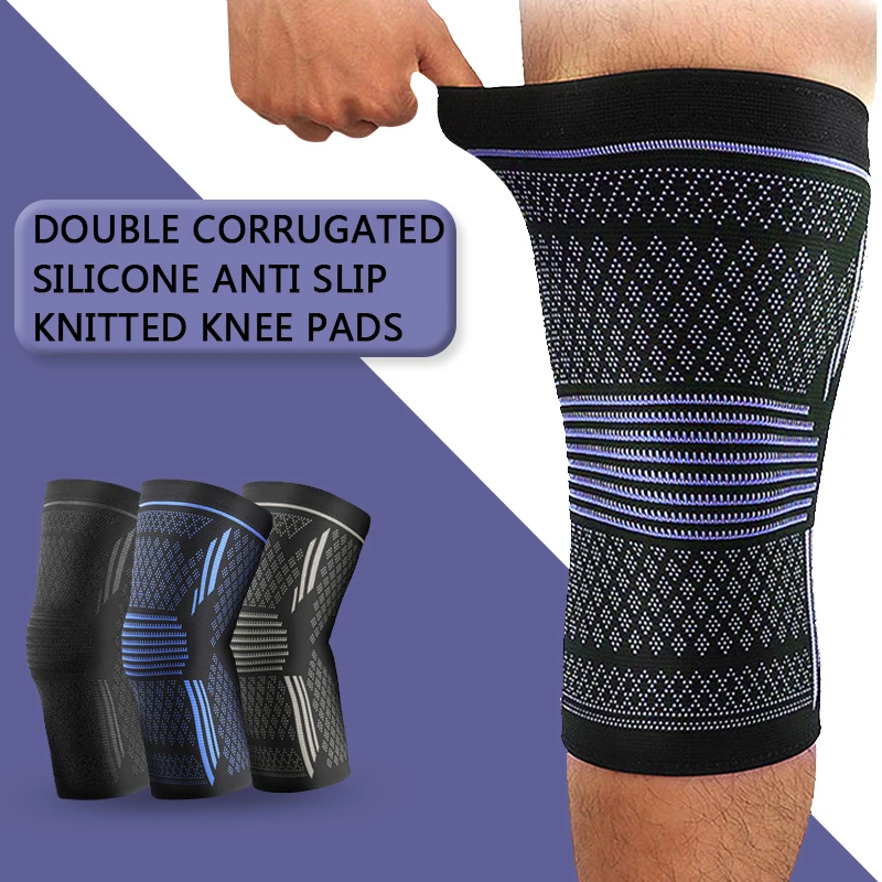 Genouillère unisexe, manchon de Compression pour soulager la douleur au genou, soutien du ménisque, entraînement articulaire, soulagement de l'arthrite, 1 pièce