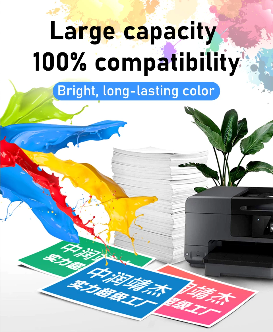 GI-490 Dye ink Refill dye ink Kit Compatible For Canon Pixma G1400 G2400 G3400 G1000 G2000 G3000 G4411G4410 Tank Printer Ink