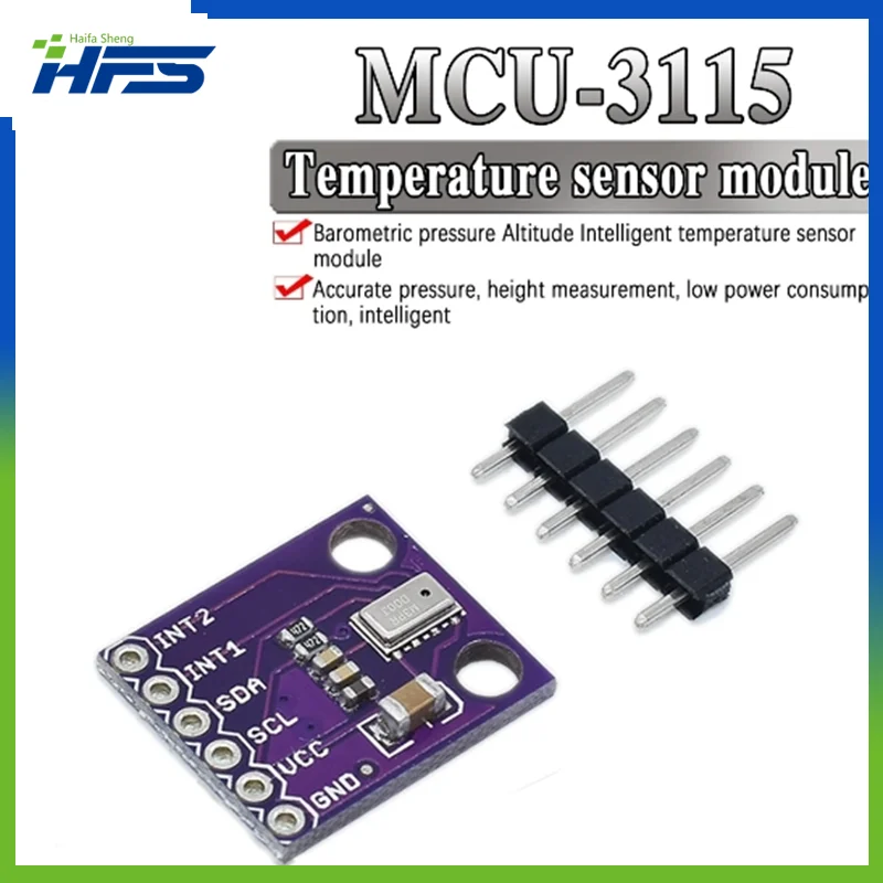 

MPL3115A2 pneumatic pressure altitude intelligent temperature sensor module For Arduino