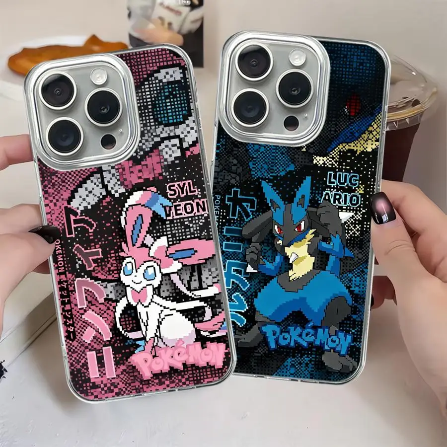 Heiß begehrte Cartoon-Pokémon-Hülle für Apple iPhone 17 Pro Max, 13 Pro, 14 Plus, 15 Air, 12, 14, 16, 11 Handyhülle