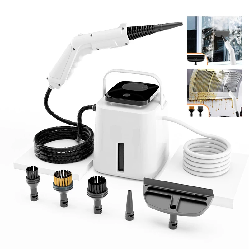

2026 New Household Clean Products Large Capacity Portable Handheld 1500W High Temperature Steam Cleaning Machine for Cleaning
