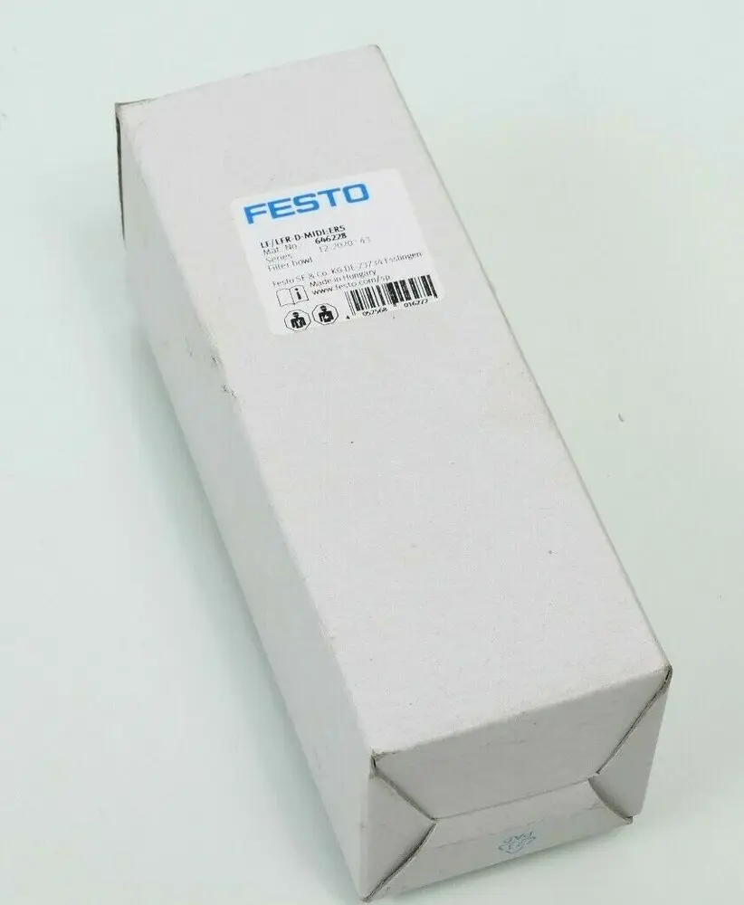 

Festo LF/LFR-D-MIDI:ERS 646228 Filter Bowl New One Free Shipping LFLFRDMIDIERS