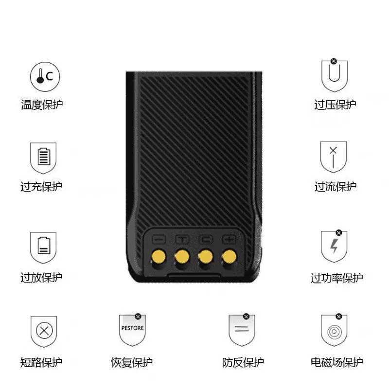 For Hytera PD600EX Walkie Talkie Explosion‑Proof Battery BL2020‑EX 2000mAh
