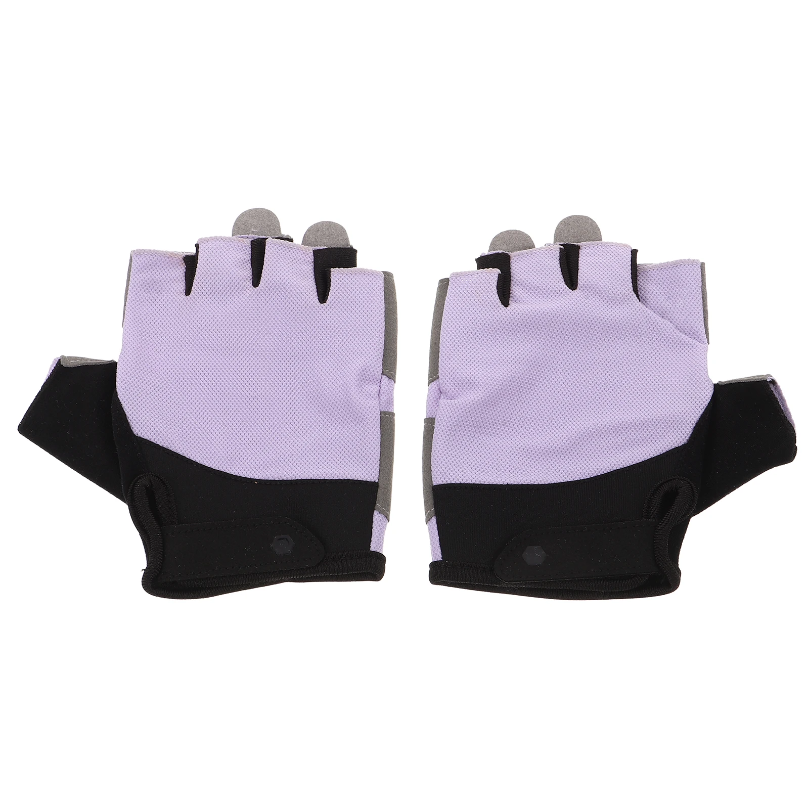

1 Pair Fitness Gloves For Men Women Non-Slip Half Finger Workout Gloves Padded Palm Protection For Weight Lifting Cycling Pull