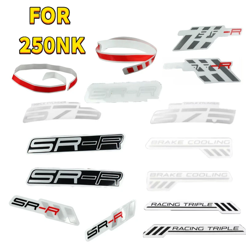 Full Motorcycle Decals Collection for Cfmoto 675sr-r Cf650-10 ( for Meteorite Grey Color Motorcycle )