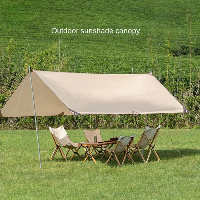 Shade canopy tent Outdoor thickened rainproof and sunscreen square canopy for leisure and entertainment portable canopy