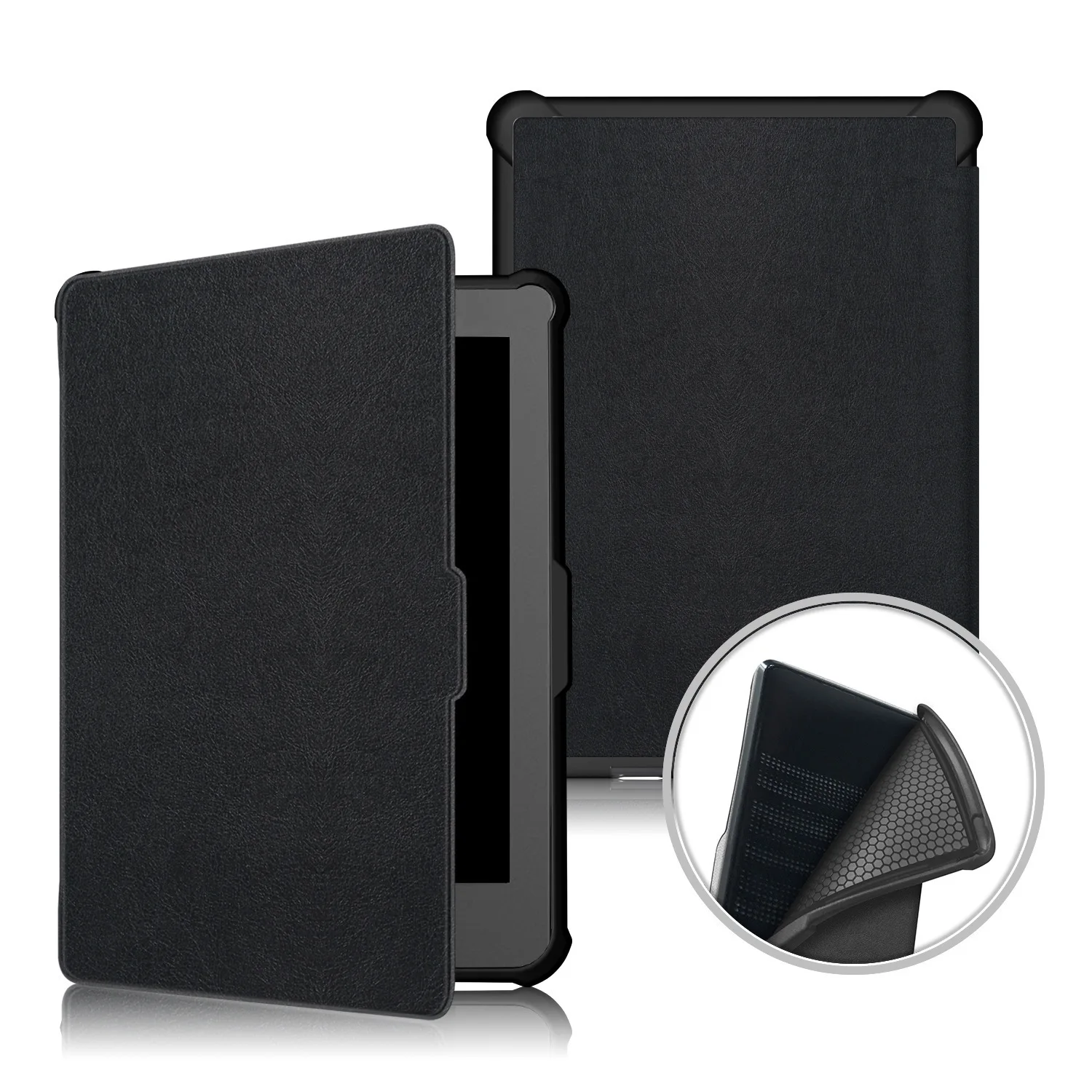 Case for Kobo Clara HD (Model: N249) 6 Inch Reader Case Cover, TPU Soft Shell Magnetic Auto Wake Sleep Ebook Print Book Cover