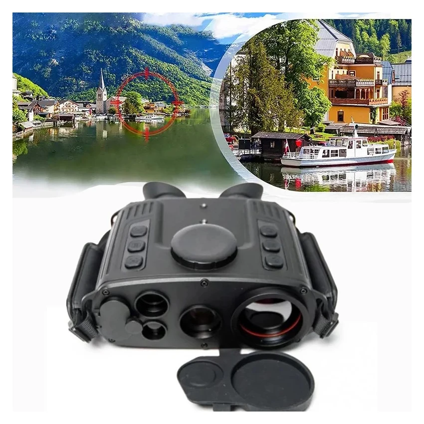 High Quality MultiFunction Dual Day Night Vision Outdoor Infrared Thermal Binoculars Thermal Imaging Telescope