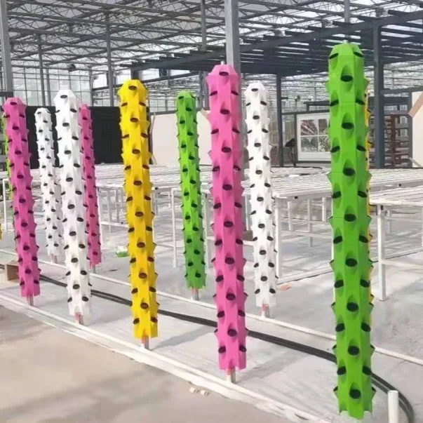 2025 수직 수경재배 파인애플 타워, 채소 수경재배 타워, 기둥형 수경재배