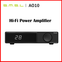 SMSL AO10 Hi-Fi Power Amplifier EQ Adjustment Bluetooth 5.3 TPA3116 Class D 12V Trigger On/Off Switch 70W*2 OR 100W*2