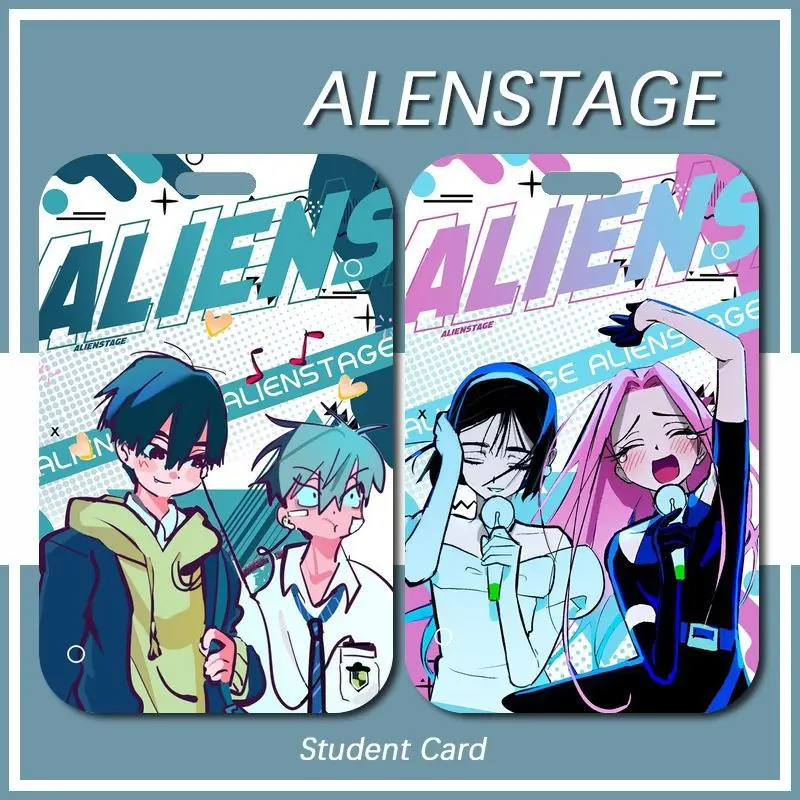 ALIEN STAGE Ivan Till Mizi Sua Luka Hyuna Kartenschutz Anime Ausweishülle Student Mahlzeit Abzeichen Ausweishalter Kartenhalter