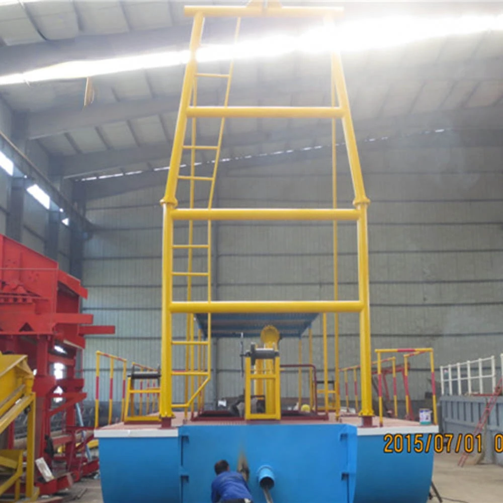 YUGONG Jet Suction Sand Mining Dredger Sand Pond Dredging Machine For Pumping Sand