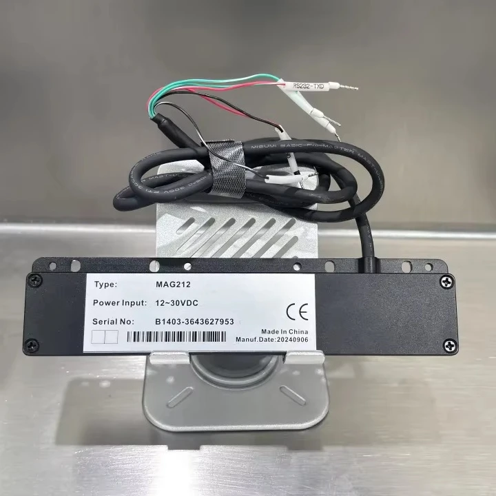 High Precision MAG212 Sensor for Automated Guided Vehicles 80mm Wide Detection Range IP65 Rated CANopen Protocol