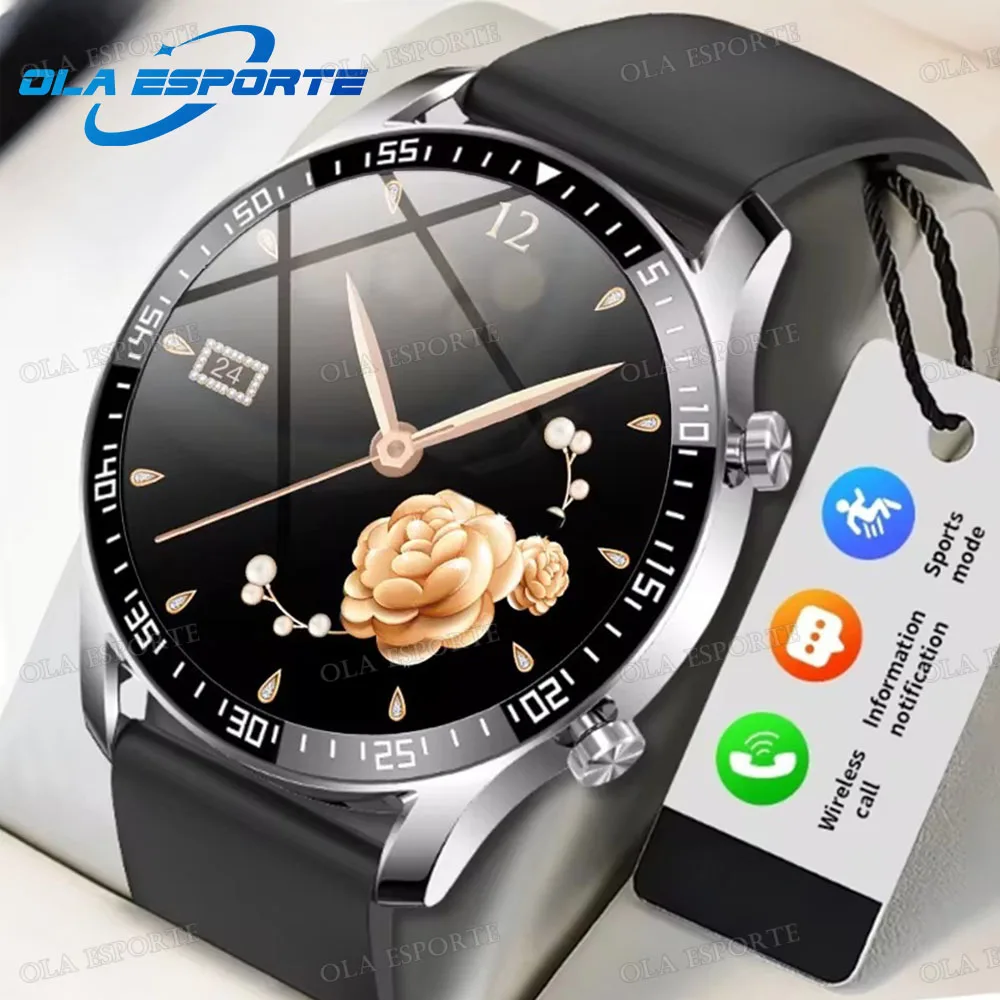 

2025 Новые умные часы для измерения артериального давления для мужчин и женщин, GPS-трекер сердечного ритма, 5 АТМ, водонепроницаемые спортивные умные часы для Android IOS