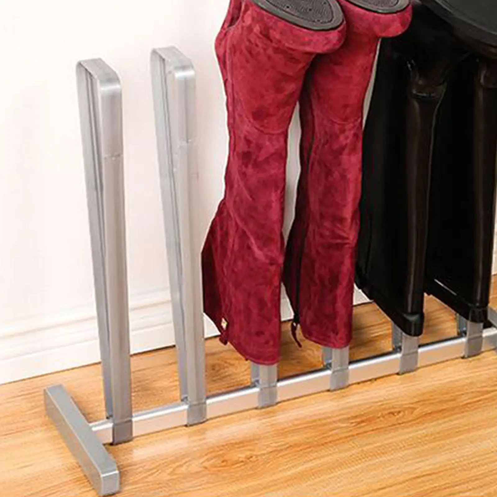 Boots Rack Adjustable Footwear Organizer Accessories Easy to Install Shoes Organizer Freestanding Shoes Rack for Dorm Room