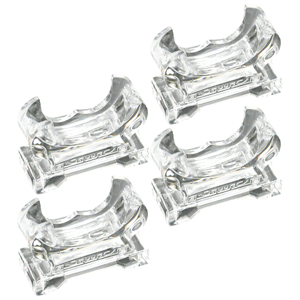 

4 Pcs Watch Rack Bracelet Display Jewelry Holder Tabletop Shop Jade Storage ganizer Lightweight Anti Roll Small Size