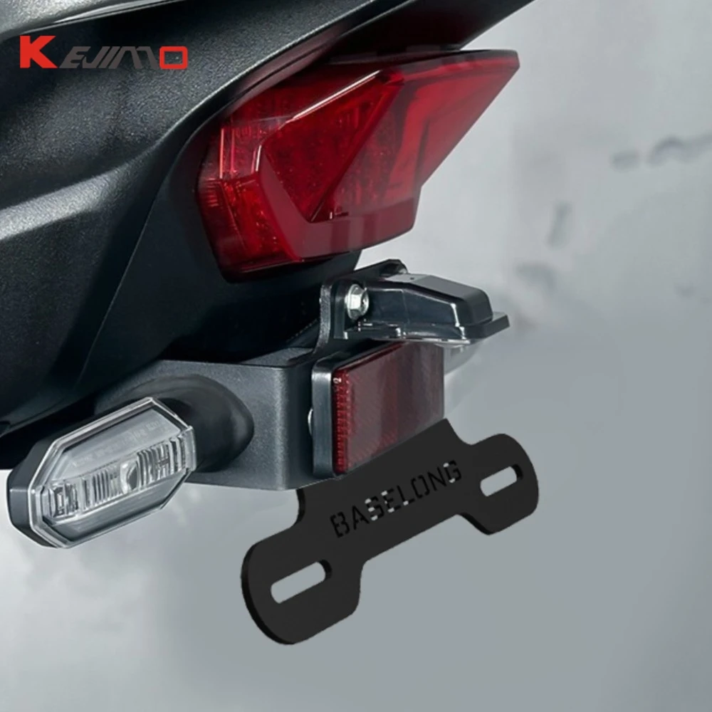 

For Honda XL750 TRANSALP License Plate Holder Bracket Tail Tidy Fender Eliminator Kit 2023-2027 XL750TRANSALP 2026 Motorcycles