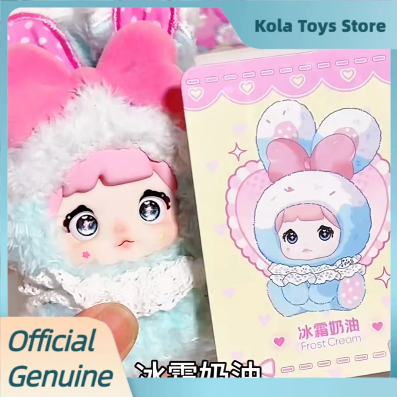 Oryginalne Nommi Baby Sweetheart Bunny Series Blind Box Śliczne winylowe pluszowe lalki Wisiorek Nommi Mystery Box Trend Toys Prezenty urodzinowe