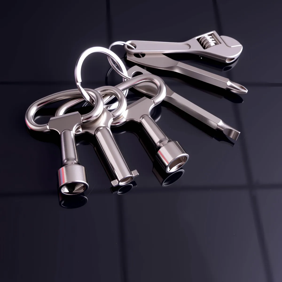Multiple Types of Screwdriver and Wrench Kits, Perfect Tools for Solving Various Difficulties in Home Repairs