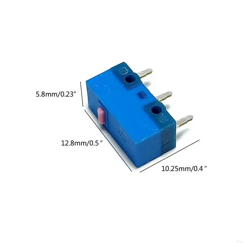 Huano microswitch 8 천만 클릭 수명 게임 마이크로 스위치 3 컴퓨터 마우스 왼쪽 오른쪽 버튼을위한 핀 핑크 점