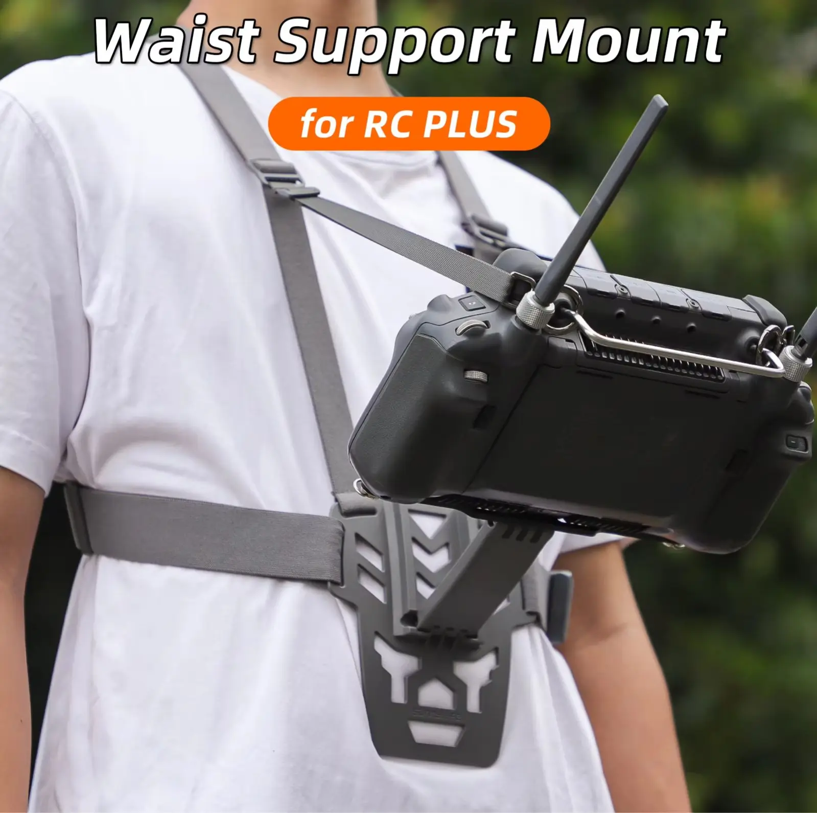 Drone Remote Control Belly Support Bracket for DJI RC Plus Inspire 3 M30 Remote Control Back Chest Strap