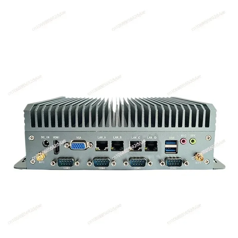 

Mini industrial computer with 4 networks and 6 serial ports, i5i7 low-power host, 4G micro industrial machine vision computer