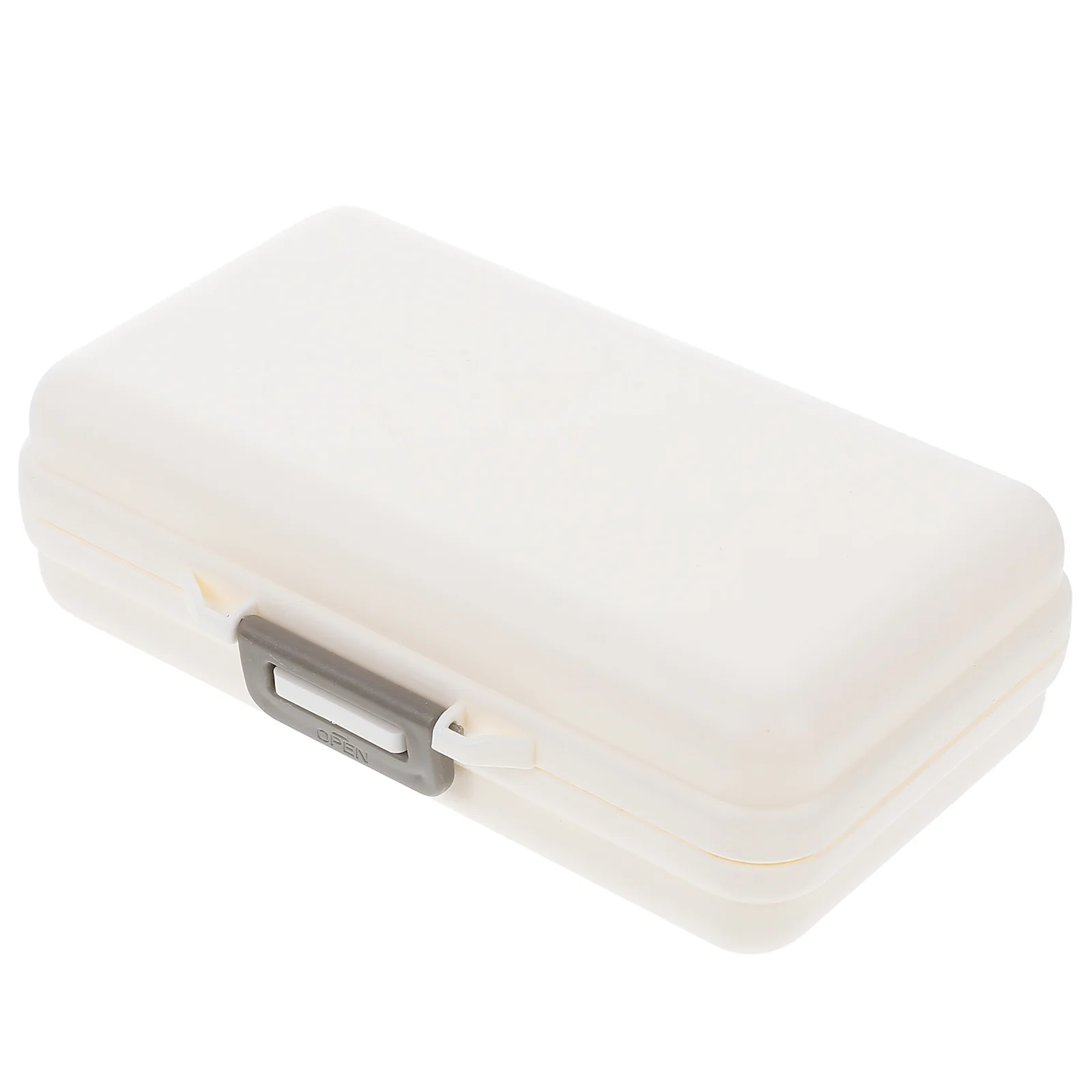 

Portable Case Medicine Organizer Storage Dust Proof Moisture Resistant Plastic Tablet Office Outdoor Safe Hygienic