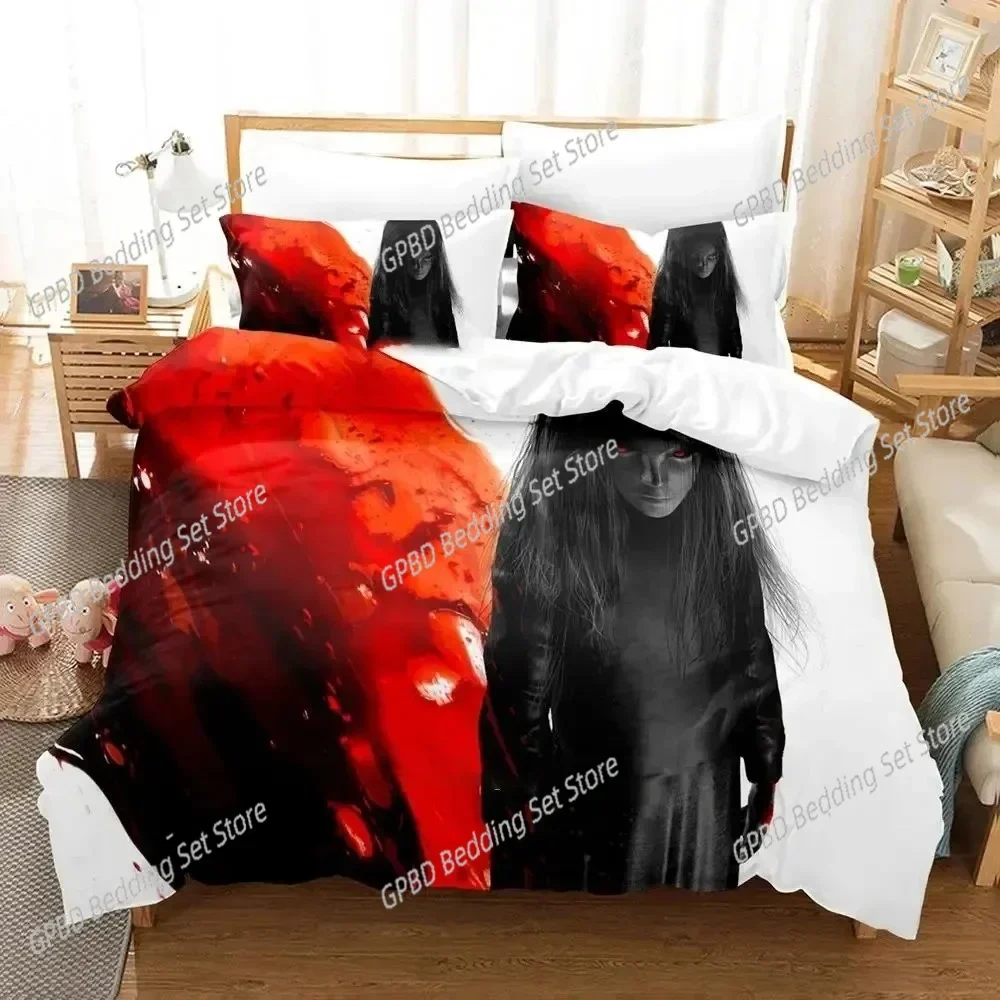 3D Print F.E.A.R. 2 Project Origin Bedding Set Bedroom Soft Modern Bedspreads Comefortable Duvet Cover Quilt Cover Pillowcase